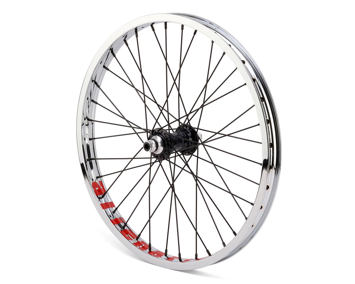 Profile Racing Mini Felon Front Wheel (Black/Chrome) (20 x 1.75